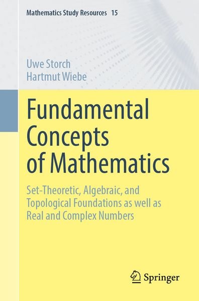 Produktbild: Fundamental Concepts of Mathematics