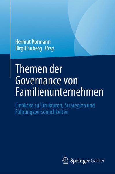 Produktbild: Themen der Governance von Familienunternehmen