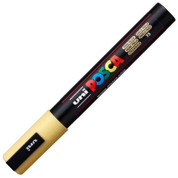 Produktbild: uni POSCA Acrylmarker PC-5M 1,8-2,5mm strohgelb