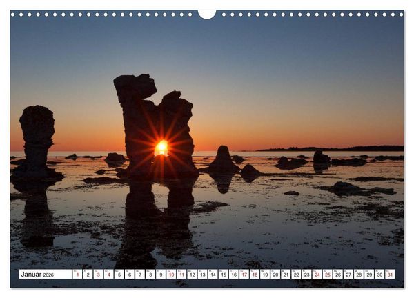 Produktbild: Gotland - Sonneninsel in der Ostsee (Wandkalender 2026 DIN A3 quer), CALVENDO Monatskalender