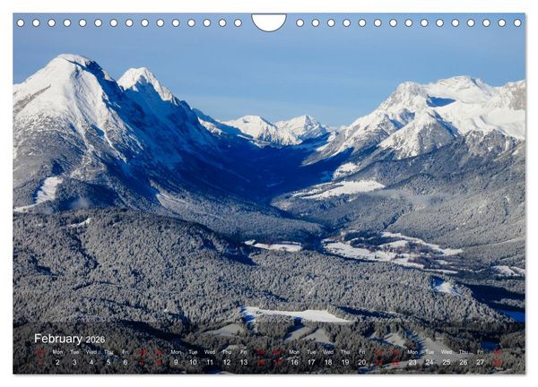 Produktbild: German and Austrian Alps (Wall Calendar 2026 DIN A4 landscape), CALVENDO 12 Month Wall Calendar