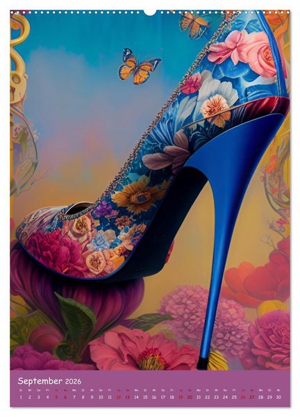 Produktbild: HighHeelArt (Wandkalender 2026 DIN A2 hoch), CALVENDO Monatskalender