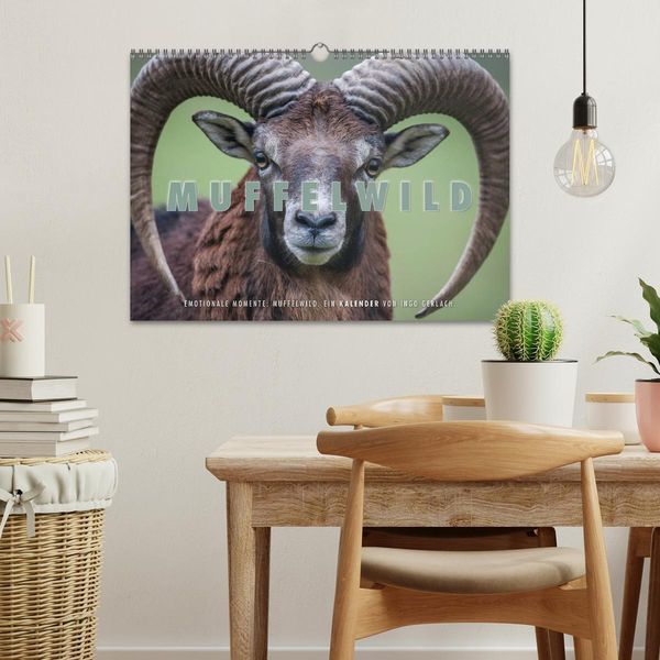 Produktbild: Emotionale Momente: Muffelwild. (Wandkalender 2026 DIN A3 quer), CALVENDO Monatskalender