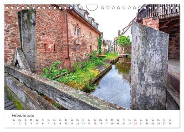 Produktbild: Schriesheim an der Bergstra&szlig;e - Impressionen aus Stadt und Natur (Wandkalender 2026 DIN A4 quer), CALVENDO Monatskalender