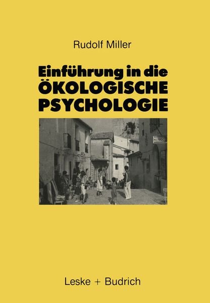 Produktbild: Einf&uuml;hrung in die &Ouml;kologische Psychologie
