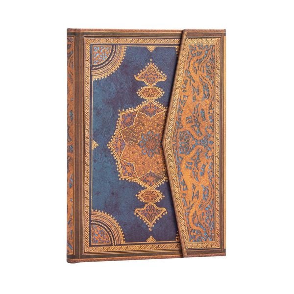Produktbild: Hardcover Notizbuch Safawidisch Indigo, Midi, Liniert