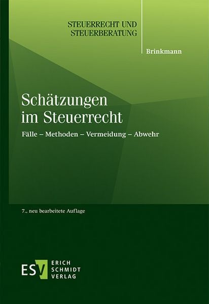Produktbild: Sch&auml;tzungen im Steuerrecht