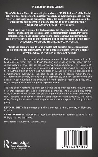 Produktbild: The Public Policy Theory Primer