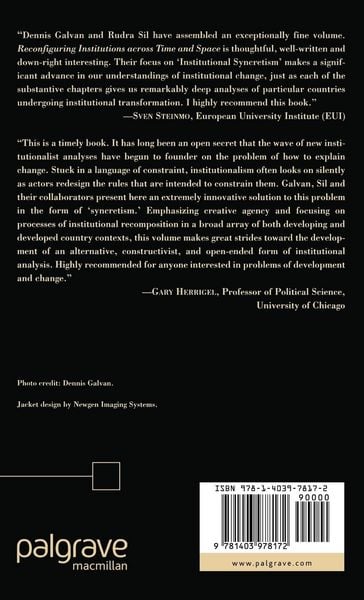 Produktbild: Reconfiguring Institutions Across Time and Space