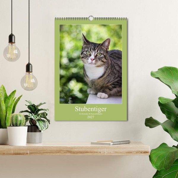 Produktbild: Stubentiger (Wandkalender 2027 DIN A3 hoch), CALVENDO Monatskalender