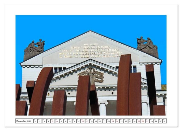 Produktbild: DUISBURG Facetten einer Stadt (Wandkalender 2026 DIN A2 quer), CALVENDO Monatskalender