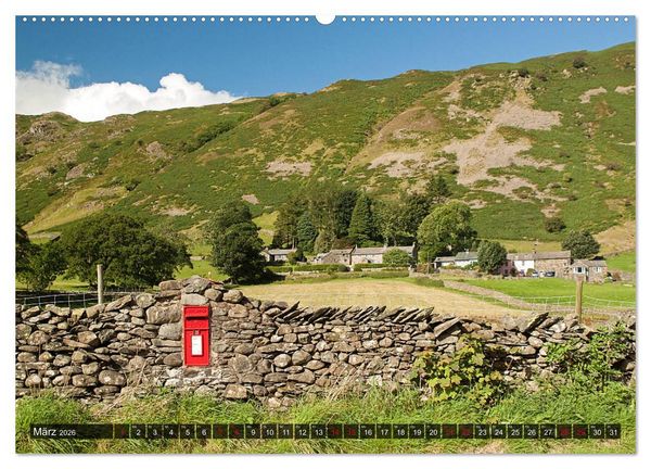 Produktbild: England - Faszinierende Kulturlandschaften (hochwertiger Premium Wandkalender 2026 DIN A2 quer), Kunstdruck in Hochglanz