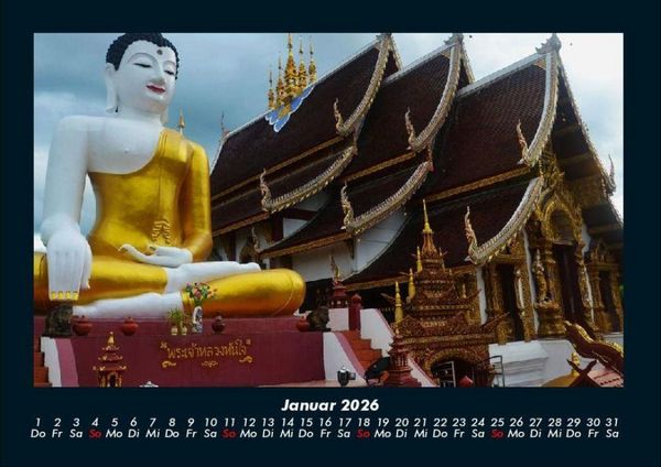 Produktbild: Tempel 2026 Fotokalender DIN A4