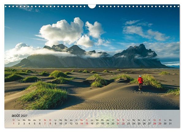 Produktbild: L'&eacute;t&eacute; en Islande (Calendrier mural 2027 DIN A3 vertical), CALVENDO calendrier mensuel