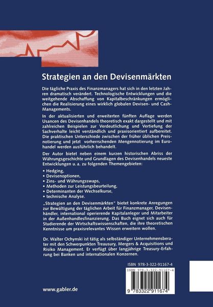 Produktbild: Strategien an den Devisenm&auml;rkten