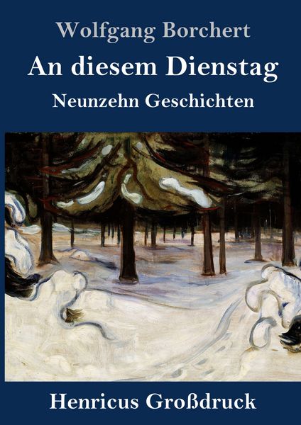 Produktbild: An diesem Dienstag (Gro&szlig;druck)