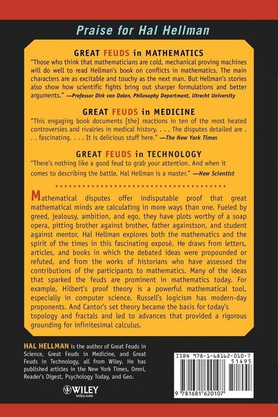 Produktbild: Great Feuds in Mathematics