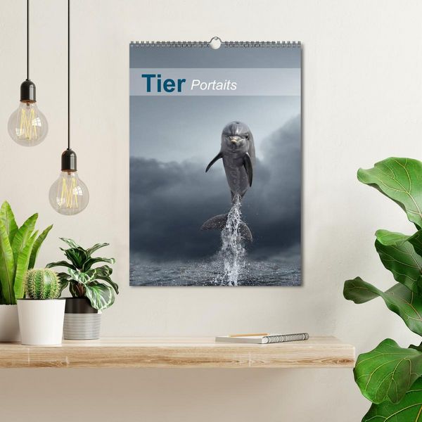 Produktbild: Portraits of Animals (Wandkalender 2026 DIN A3 hoch), CALVENDO Monatskalender