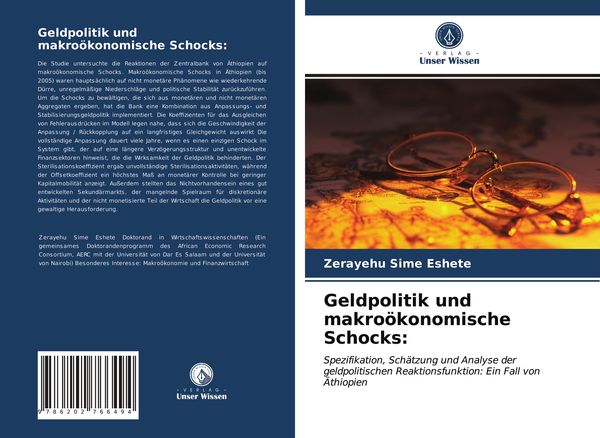 Geldpolitik und makroökonomische Schocks:, Taschenbuch von Zerayehu Sime Eshete, Verlag Unser Wissen, 9786202766494