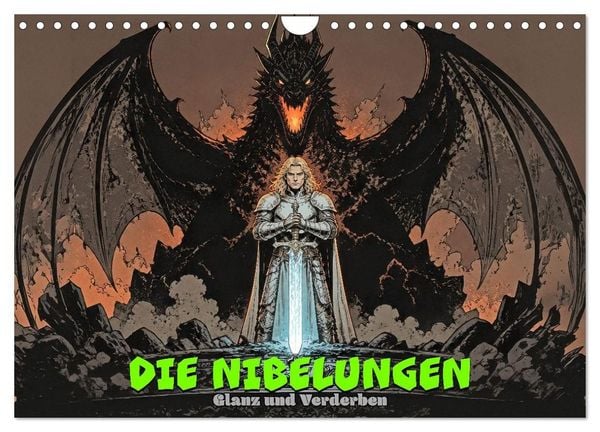 Produktbild: Die Nibelungen: Glanz und Verderben (Wandkalender 2027 DIN A4 quer), CALVENDO Monatskalender