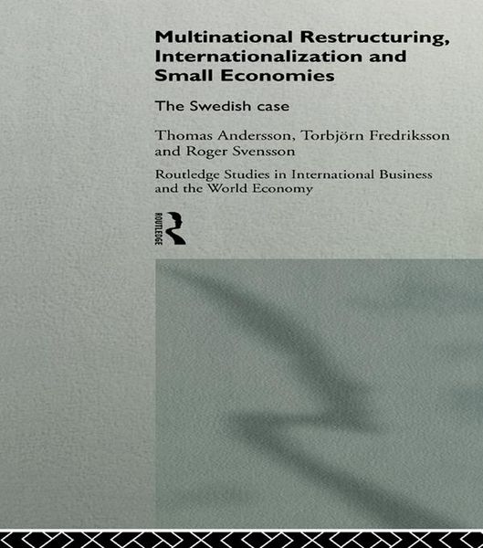 Produktbild: Multinational Restructuring, Internationalization and Small Economies
