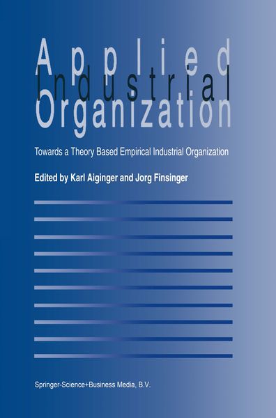 Produktbild: Applied Industrial Organization