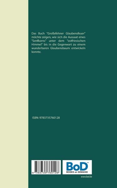 Produktbild: Gro&szlig;efehner Glaubensfeuer