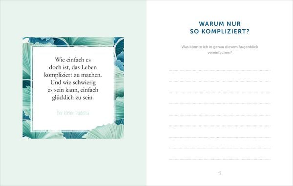 Produktbild: Der kleine Buddha: Dein Journal