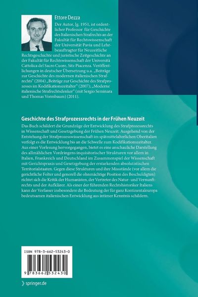 Produktbild: Geschichte des Strafprozessrechts in der Fr&uuml;hen Neuzeit