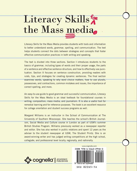 Produktbild: Literacy Skills for the Mass Media