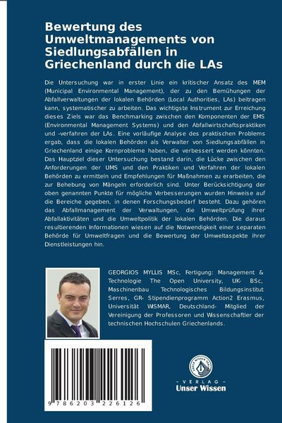 Produktbild: Bewertung des Umweltmanagements von Siedlungsabf&auml;llen in Griechenland durch die LAs