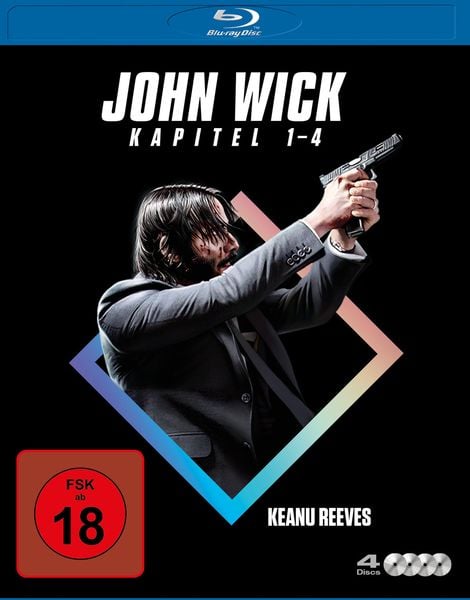 John Wick - Kapitel 1-4 [4 BRs]