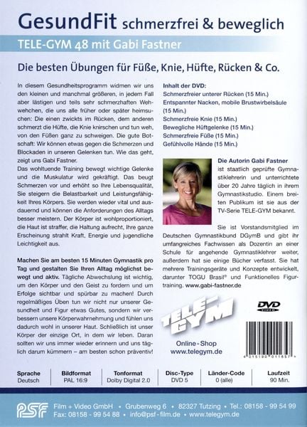 Produktbild: Tele-Gym 48 - GesundFit schmerzfrei & beweglich