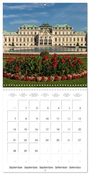 Produktbild: Austria - Vienna (Wall Calendar 2026 12 &times; 12 Inch) CALVENDO 12 Month Wall Calendar