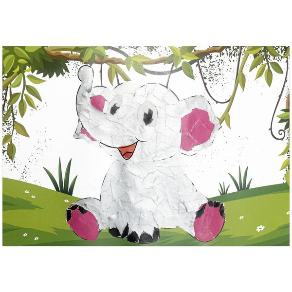 Produktbild: URSUS 8 Schnipselbilder "Dschungel"