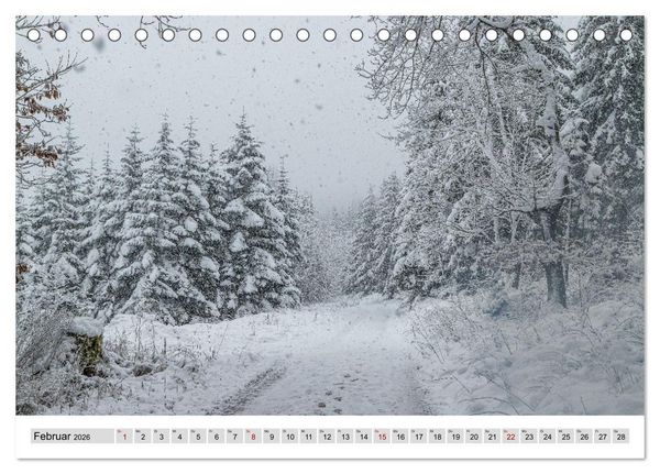 Produktbild: Sauerland - Land der tausend Berge (Tischkalender 2026 DIN A5 quer), CALVENDO Monatskalender