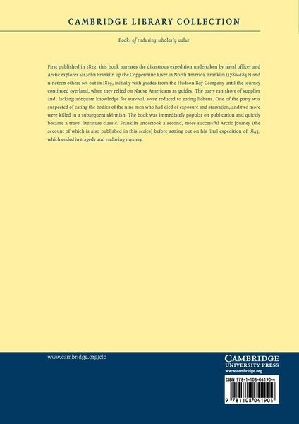 Produktbild: Narrative of a Journey to the Shores of the Polar Sea, in the Years 1819, 20, 21, and 22