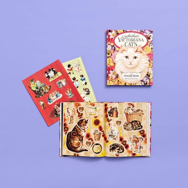 Produktbild: Cynthia Hart's Victoriana Cats: The Sticker Book