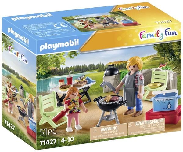 PLAYMOBIL 71427 - Family Fun - Gemeinsames Grillen