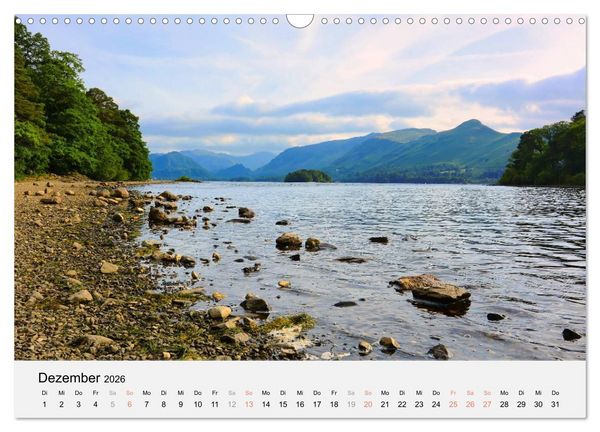 Produktbild: Sommer im Lake District (Wandkalender 2026 DIN A3 quer), CALVENDO Monatskalender