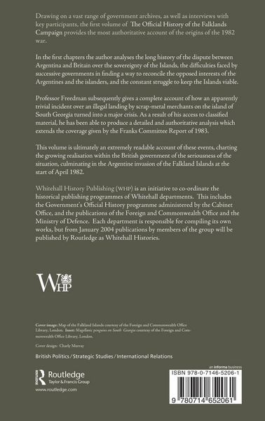 Produktbild: The Official History of the Falklands Campaign, Volume 1