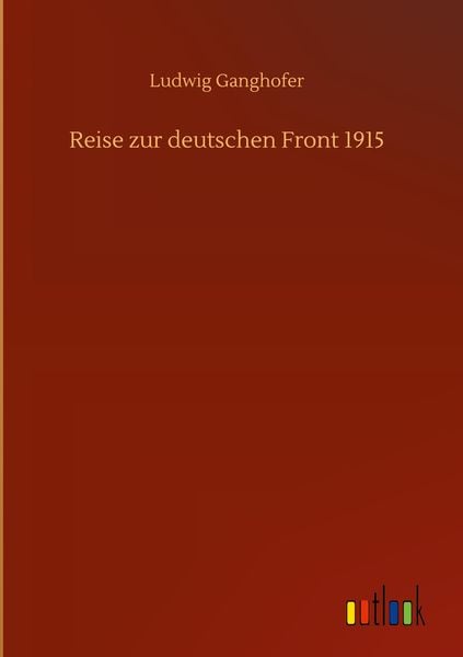 Produktbild: Reise zur deutschen Front 1915
