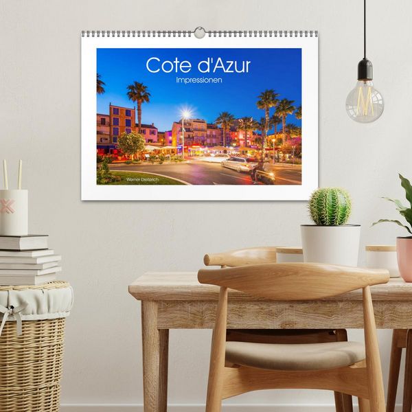 Produktbild: COTE D'AZUR Impressionen (Wandkalender 2026 DIN A3 quer), CALVENDO Monatskalender