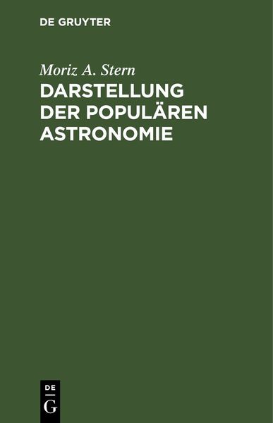 Produktbild: Darstellung der popul&auml;ren Astronomie