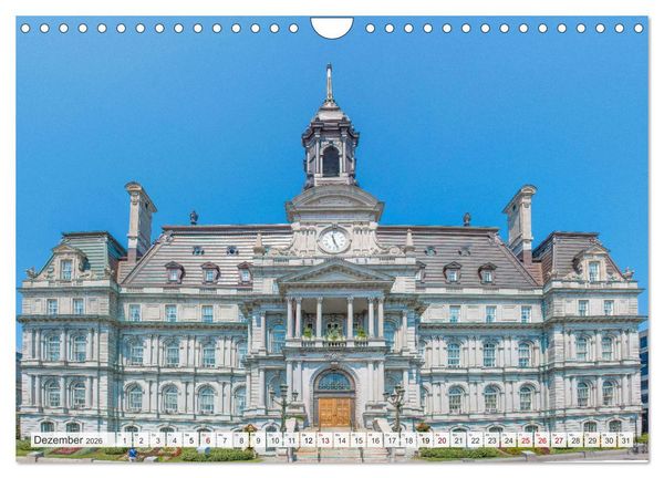 Produktbild: Montreal - klassisches Erbe in Qu&eacute;bec (Wandkalender 2026 DIN A4 quer), CALVENDO Monatskalender