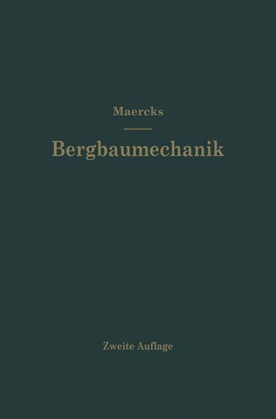 Produktbild: Bergbaumechanik