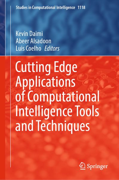 Produktbild: Cutting Edge Applications of Computational Intelligence Tools and Techniques