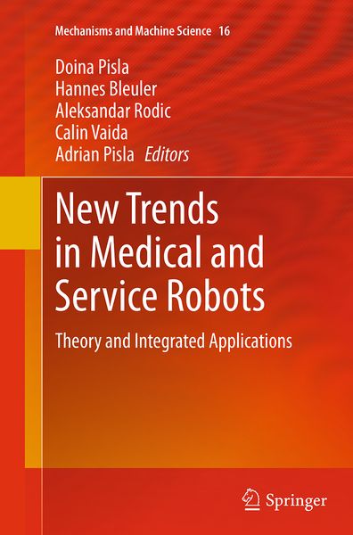 Produktbild: New Trends in Medical and Service Robots
