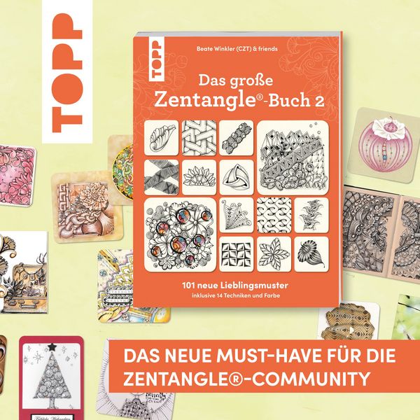 Produktbild: Das gro&szlig;e Zentangle-Buch 2