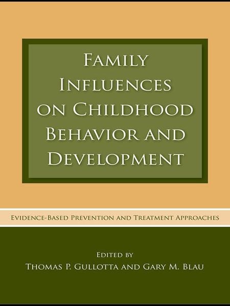 Produktbild: Family Influences on Childhood Behavior and Development